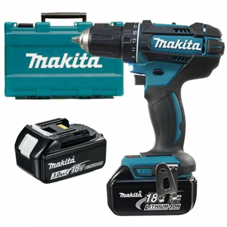 Ferăstraie Alternative - MAKITA DDF482RFE MAȘINĂ DE GĂURIT ȘI ÎNȘURUBAT LXT 18V CU ACUMULATORI SI ÎNCĂRCĂTOR