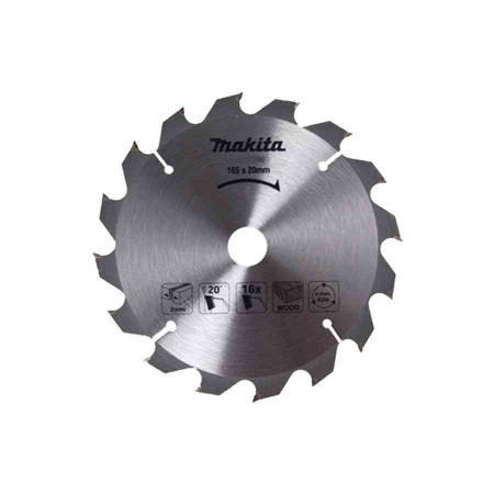 Accesorii - MAKITA Disc D-52554 pentru fierastrau circular, 165x20 mm, 16 dinti, pentru lemn