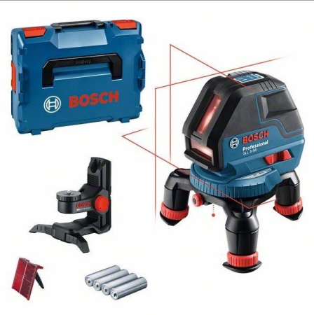 Nivele Laser - BOSCH GLL3-50 laser + suport universal + L-Boxx 136  + BM 1