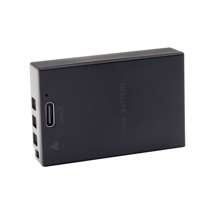 Acumulator cu intrare USB-C pentru Olympus BLS-5 E-P3 E-PL2 E-PL3 E-PM1 1050 mAh Patona Platinum [5]
