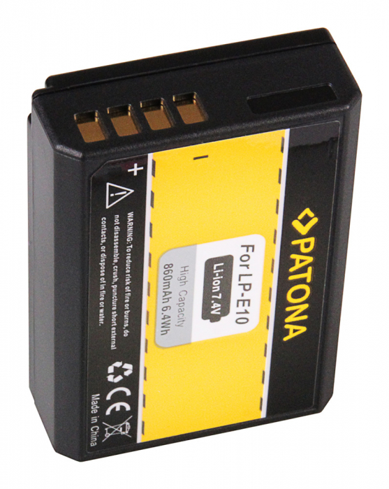 Acumulator Patona pentru Canon LP-E10 860mAh [3]