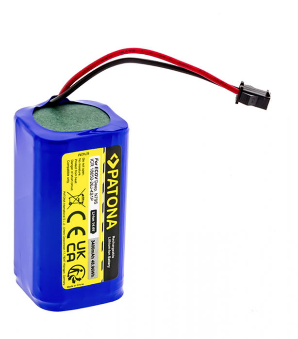 Acumulator Patona pentru Ecovacs Deebot N79S 600 601 605 710 715 DH35 DN620 DN621 DN622 DH43 [3]