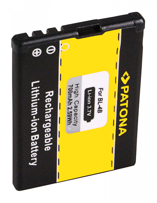 Acumulator Patona pentru Nokia BL-4B Nokia 2630 2760 5000 6111 7370 7373 7500 N75 Prism N76 Prism [3]