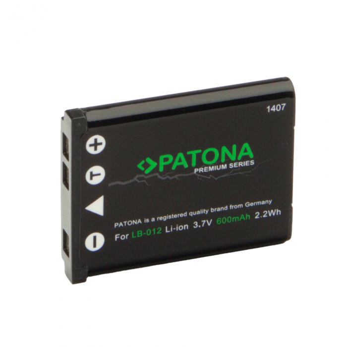 Acumulator Patona Premium LB-012 pentru Kodak Easyshare M125 PIXPRO FZ51 [2]