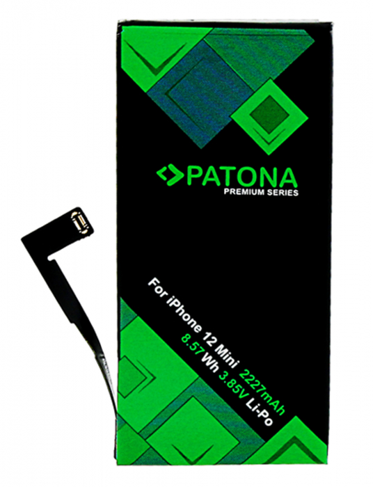Acumulator pentru Apple iPhone 12 Mini include chit de inlocuire Patona Premium [2]