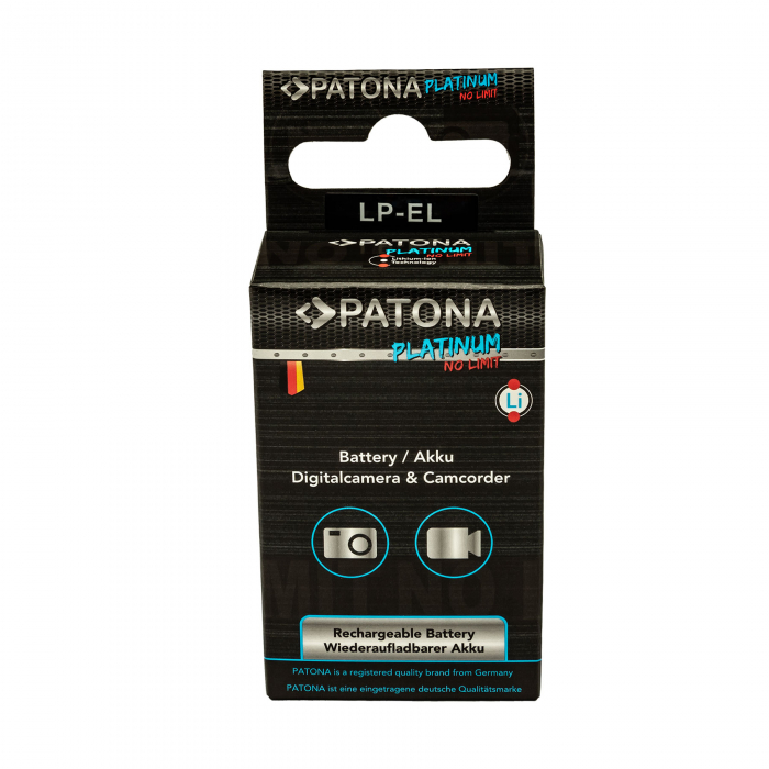 Acumulator pentru Canon LP-EL Speedlite EL-1 2600mAh Patona Platinum [5]