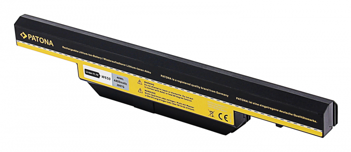 Acumulator pentru Clevo W650 Serie 4400mAh Patona [2]