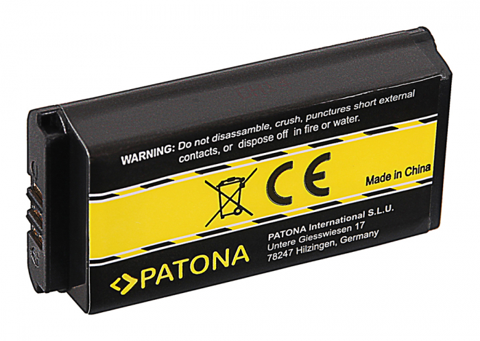 Acumulator pentru consola Nintendo DSi NDSi NDSiL 1000mAh Patona [2]