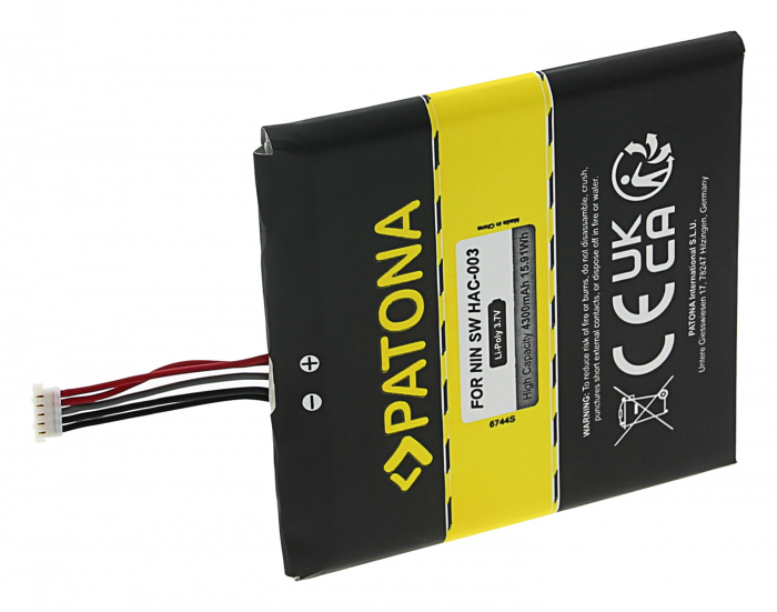 Acumulator pentru consola Nintendo Switch HAC-003 4300mAh Patona [3]