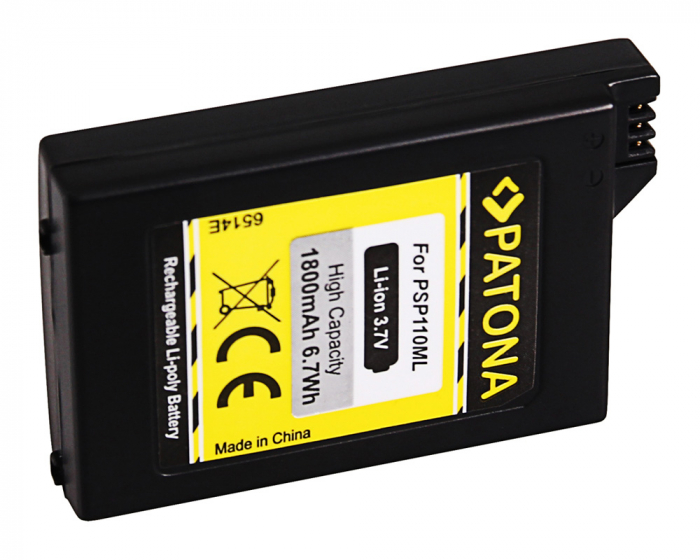 Acumulator pentru consola Sony PlayStation PSP Portable PSP-1000 1800mAh Patona [3]