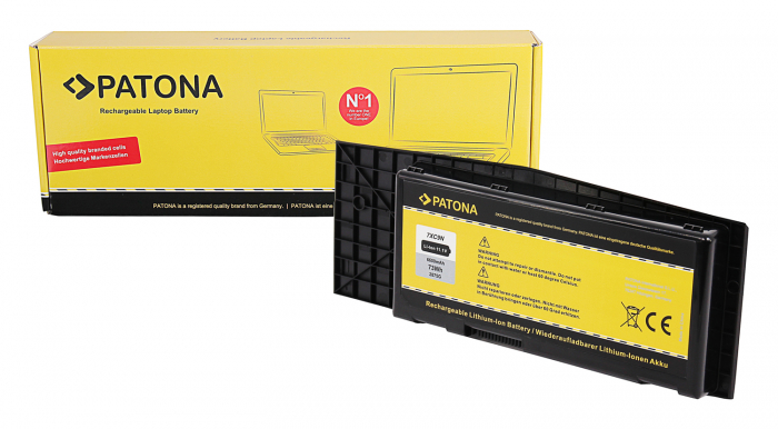 Acumulator pentru Dell Alienware M17X 6600mAh Patona [1]