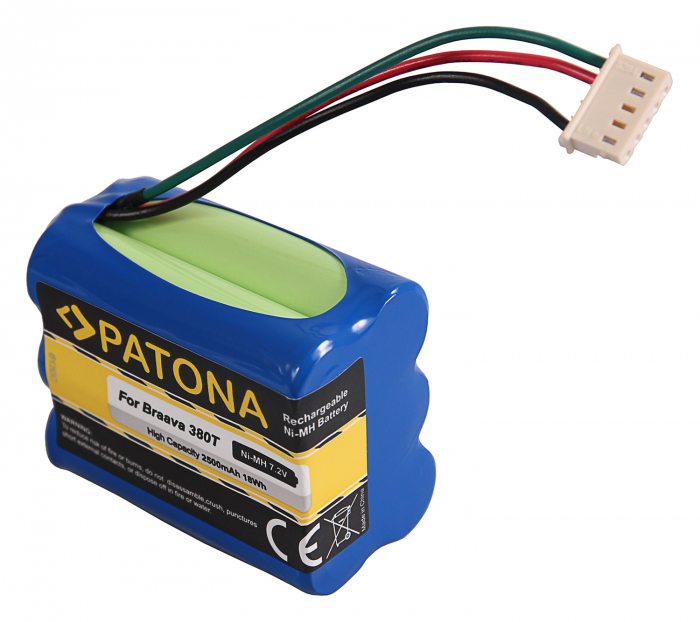 Acumulator pentru iRobot Braava 380 2500mAh Patona [2]