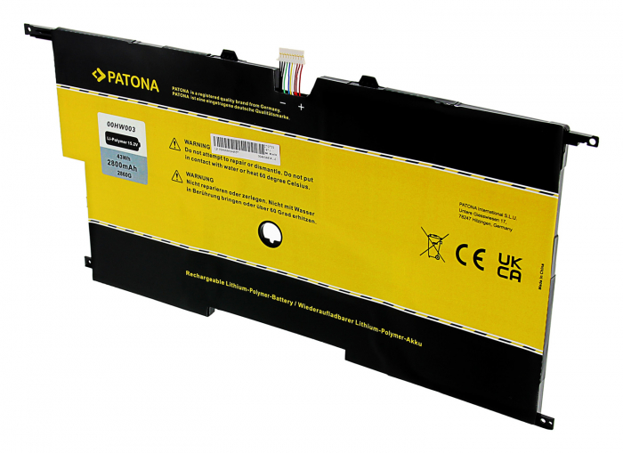 Acumulator pentru Lenovo ThinkPad X1 Carbon 14 Patona [2]