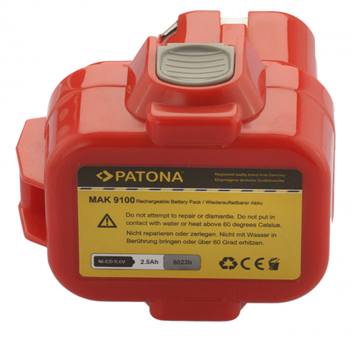 Acumulator pentru Makita 6221D 9.6V 2500mAh Patona [4]