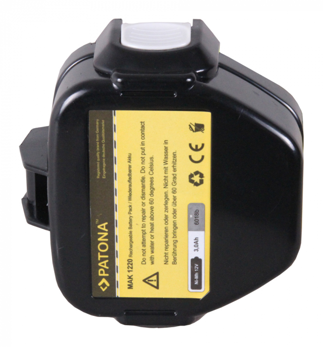 Acumulator pentru Makita Seria 4000/6000/8000 3000mAh 12V Patona [4]