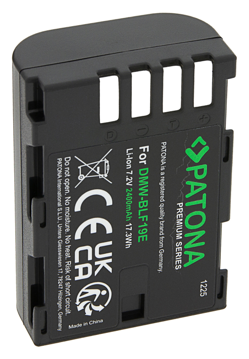 Acumulator pentru Panasonic DMW-BLF19E 2400mAh Patona Premium [3]
