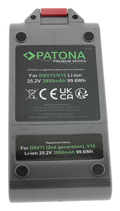 Acumulator Patona Premium pentru Dyson V11 2020 V11 Click-In V11 Absolute+ V11 Absolute Extra+ [5]