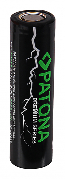 Acumulator tip 18650 Li-ion 3350mAh Patona Premium [2]