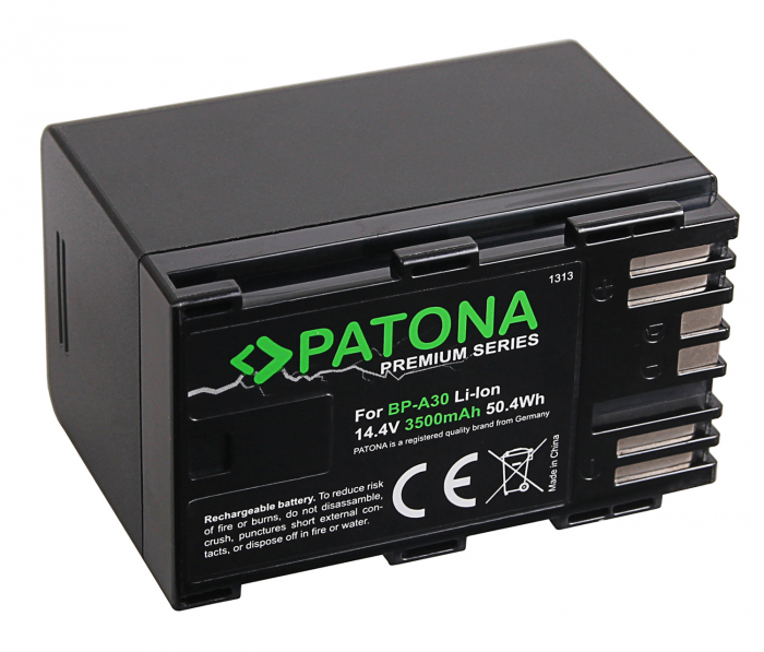 Acumulator tip Canon BP-A30 3500mAh Patona Premium [2]