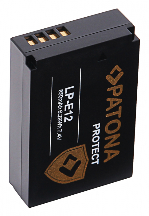 Acumulator tip Canon LP-E12 850mAh Patona Protect [3]