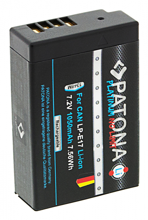Acumulator tip Canon LP-E17 1050mAh Patona Platinum [3]