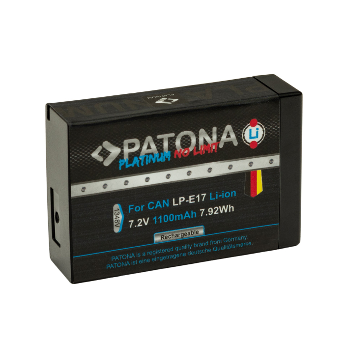 Acumulator tip Canon LP-E17 1100mAh Patona Platinum decodat [3]