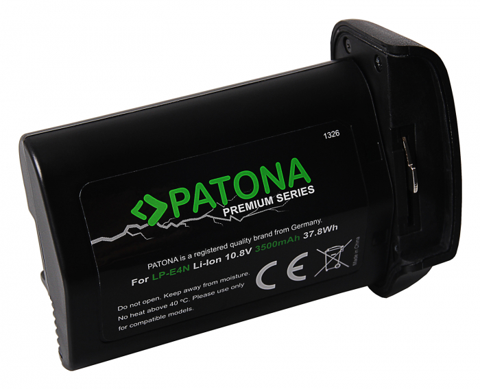 Acumulator tip Canon LP-E4N 3500mAh Patona Premium [2]