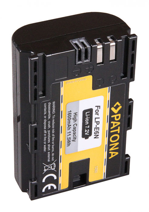 Acumulator tip Canon LP-E6N 1600mAh Patona [4]