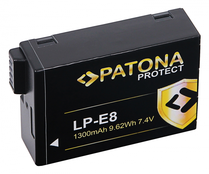 Acumulator tip Canon LP-E8 1300mAh Patona Protect [2]