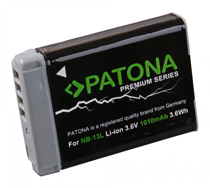 Acumulator tip Canon NB-13L 1010mAh Patona Premium [2]
