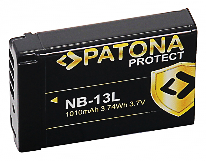Acumulator tip Canon NB-13L 1010mAh Patona Protect [2]