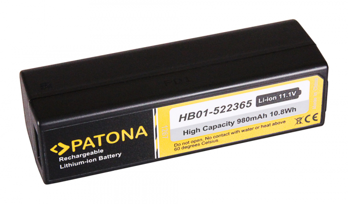 Acumulator tip DJI HB01 980mAh Patona [2]