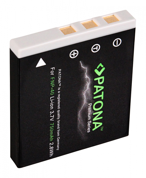 Acumulator tip Fuji NP-40 750mAh Patona Premium [4]