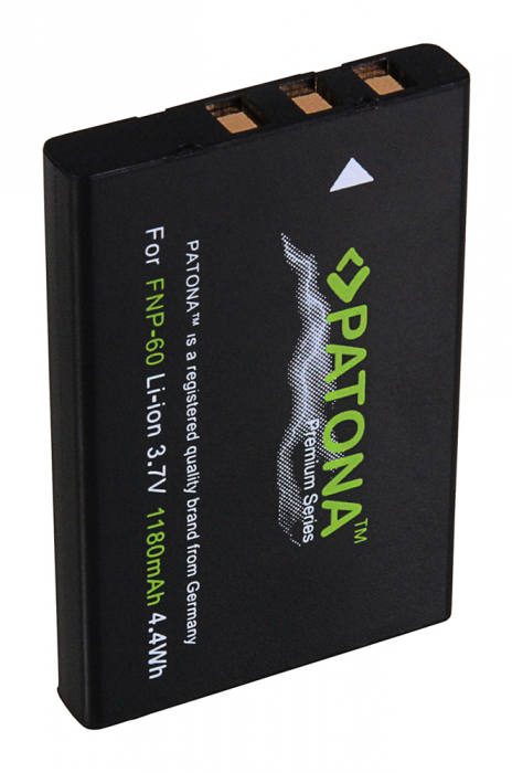 Acumulator tip Fuji NP-60 1180mAh Patona Premium [4]