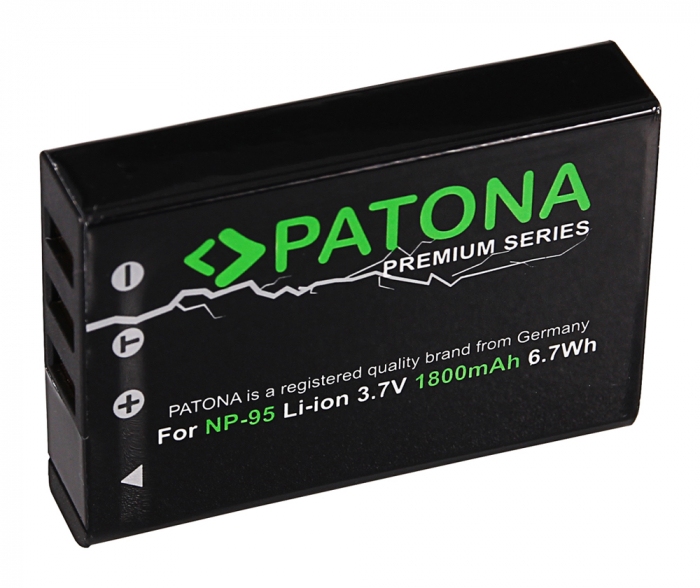 Acumulator tip Fuji NP-95 1800mAh Patona Premium [2]