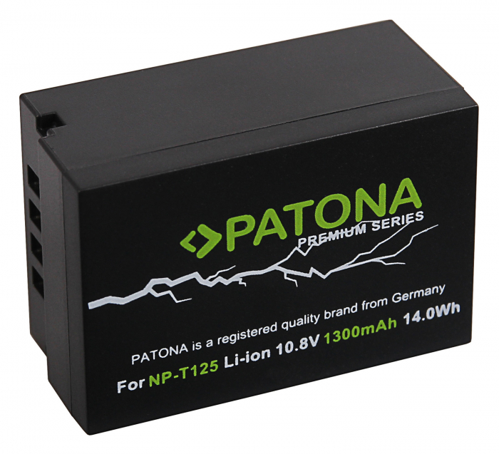 Acumulator tip Fuji NP-T125 1300mAh Patona Premium [2]