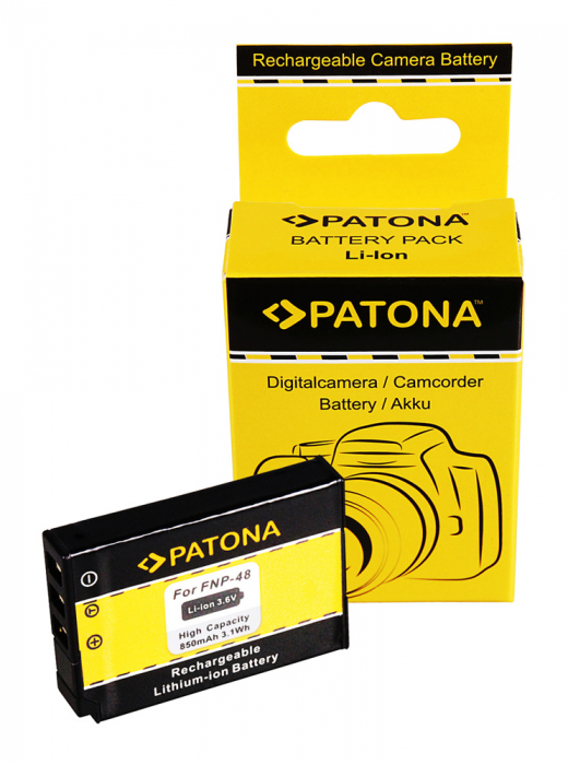 Acumulator tip Fujifilm NP-48 850mAh Patona [1]