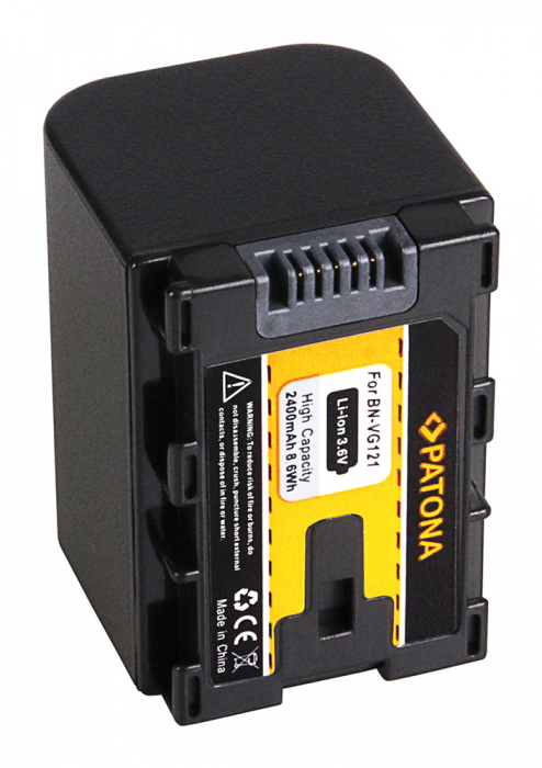 Acumulator tip JVC BN-VG121 2400 mAh Patona [4]