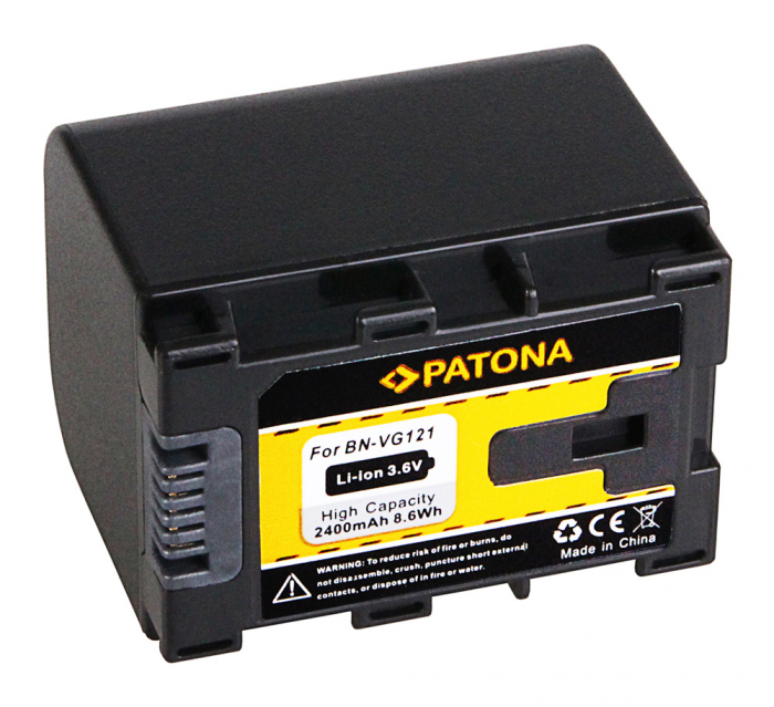 Acumulator tip JVC BN-VG121 2400 mAh Patona [2]