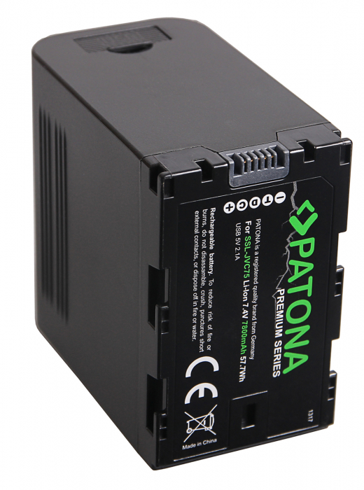 Acumulator tip JVC SSL-75 7800mAh Patona Premium [4]