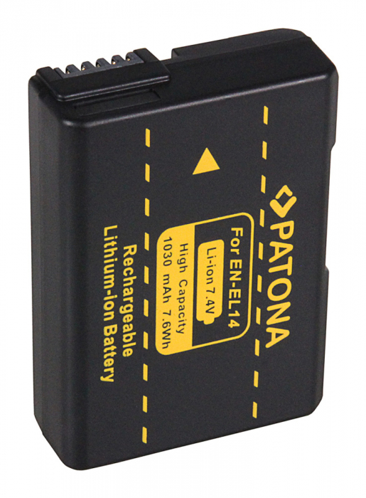 Acumulator tip Nikon EN-EL14 1030mAh Patona [4]