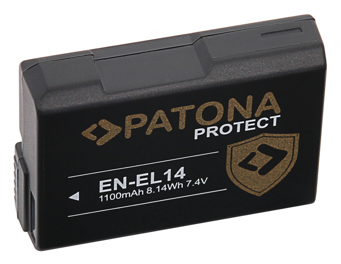 Acumulator tip Nikon EN-EL14 1100mAh Patona Protect [2]