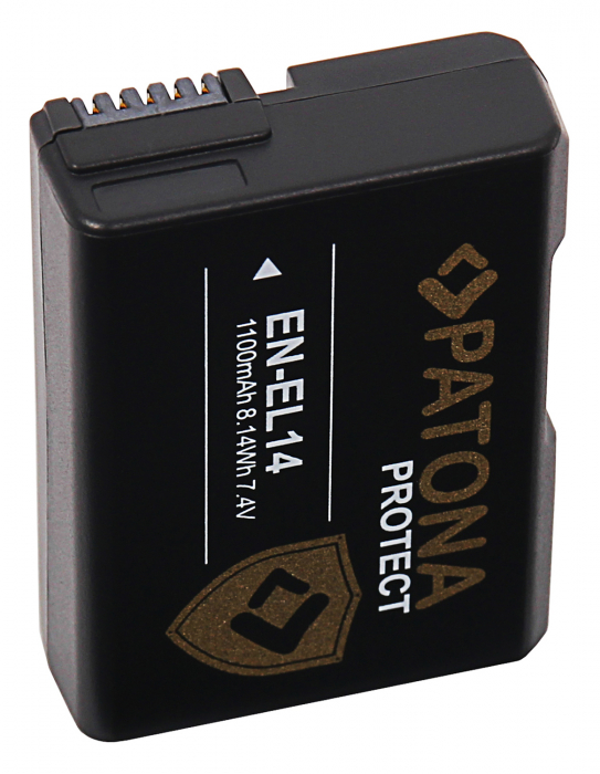 Acumulator tip Nikon EN-EL14 1100mAh Patona Protect [4]