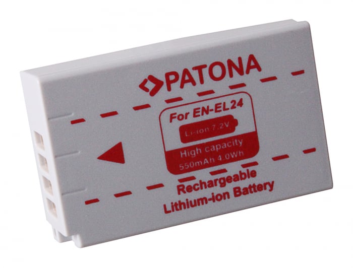 Acumulator tip Nikon EN-EL24 550 mAh Patona [2]