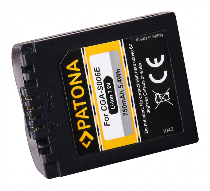 Acumulator tip Panasonic CGA-S006E Patona [3]
