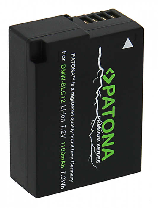 Acumulator pentru Panasonic DMW-BLC12 1100mAh Patona Premium [2]