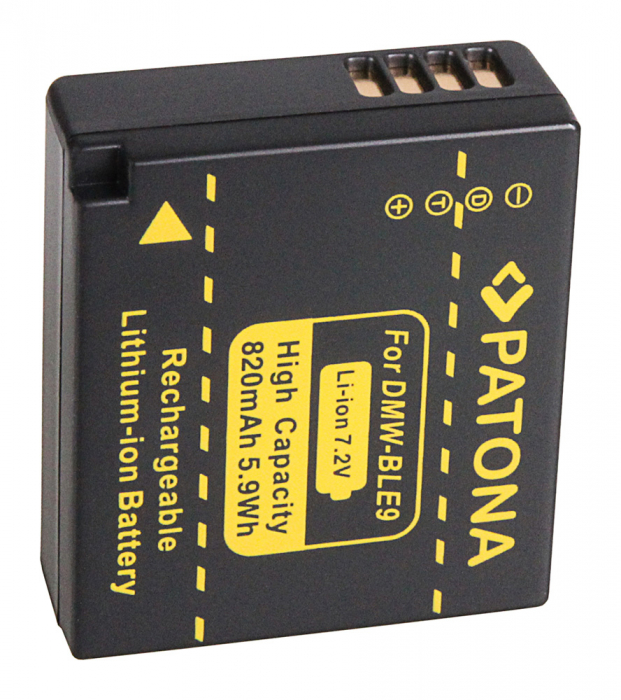 Acumulator tip Panasonic DMW-BLE9 820mAh Patona [4]