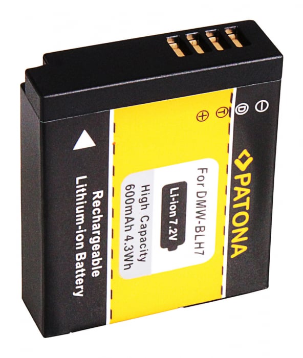Acumulator tip Panasonic DMW-BLH7E 600 mAh Patona [4]