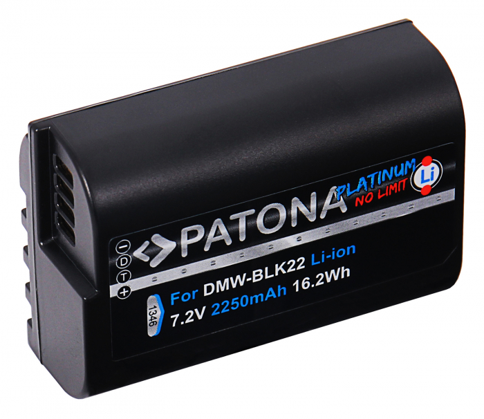 Acumulator tip Panasonic DMW-BLK22 2250mAh Patona Platinum [2]