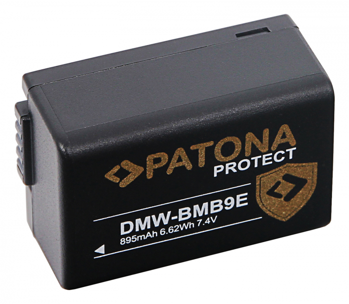 Acumulator tip Panasonic DMW-BMB9 895mAh Patona Protect [2]